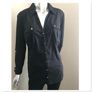 Style & Co.Button Front Blouse, NWOT